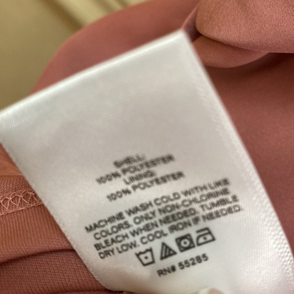 Express Satin V-neck Sleeveless Tie Waist Surplice Midi Dress - Picture 6 of 9